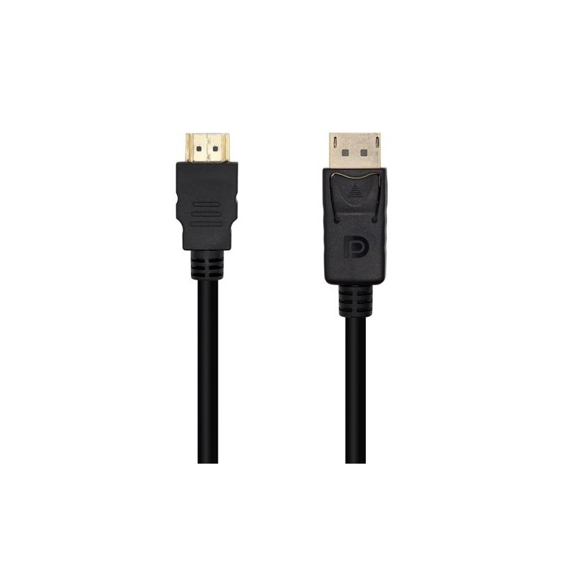 (A125-0460) AISENS CABLE CONVERSOR DISPLAYPORT A HDMI DP/M - HDMI/M NEGRO 3 (A125-0460) AISENS CABLE CONVERSOR DISPLAYPORT A HDMI DP/M - HDMI/M NEGRO 3