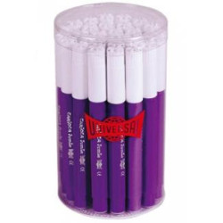 (43380/26) CARIOCA ROTULADOR JUMBO PUNTA GRUESA LILA BOTE 30 UD