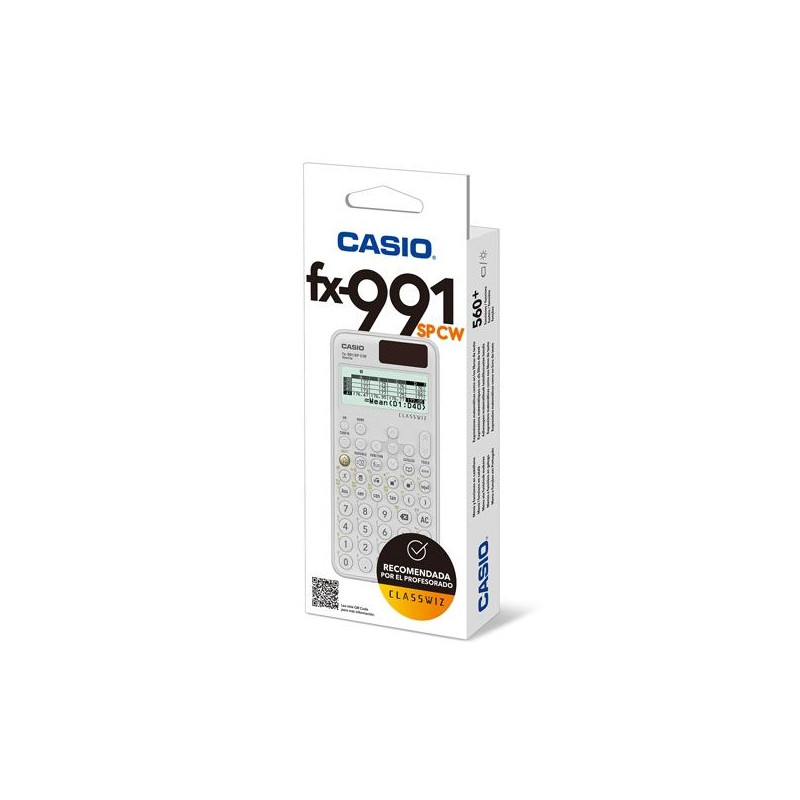 (FX-991SPCW) CASIO CALCULADORA CIENTIFICA NEGRO/BLANCO 15 Y 10+2 DÍGITOS 576 FUNCIONES FX-991SPCW (FX-991SPCW) CASIO CALCULADORA CIENTIFICA NEGRO/BLANCO 15 Y 10+2 DÍGITOS 576 FUNCIONES FX-991SPCW