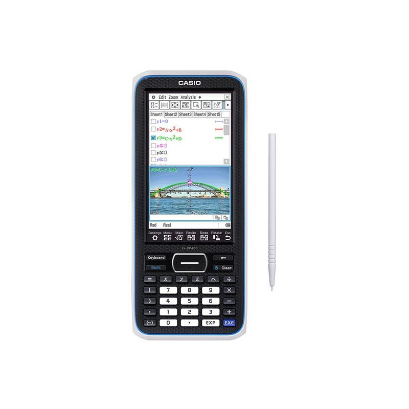 (FX-CP400) CASIO CALCULADORA GRÁFICA FX-CP400 PANTALLA COLOR ALTA RESOLUCIÓN 320X528 PX NEGRO (FX-CP400) CASIO CALCULADORA GRÁFICA FX-CP400 PANTALLA COLOR ALTA RESOLUCIÓN 320X528 PX NEGRO