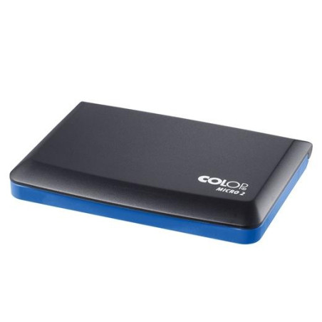 (109670) COLOP TAMPON MICRO 2 ESTUCHE DE PLÁSTICO AZUL