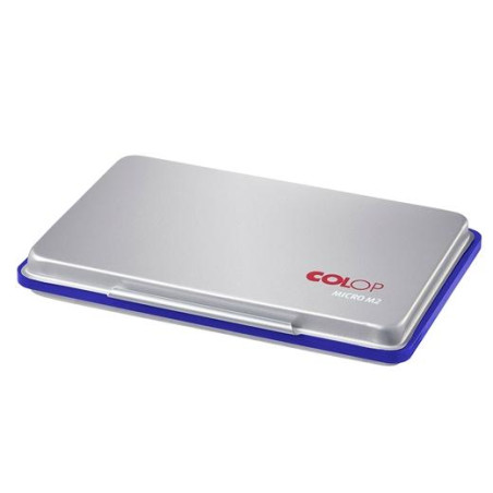 (137868) COLOP TAMPON MICRO M2 ESTUCHE DE METAL AZUL