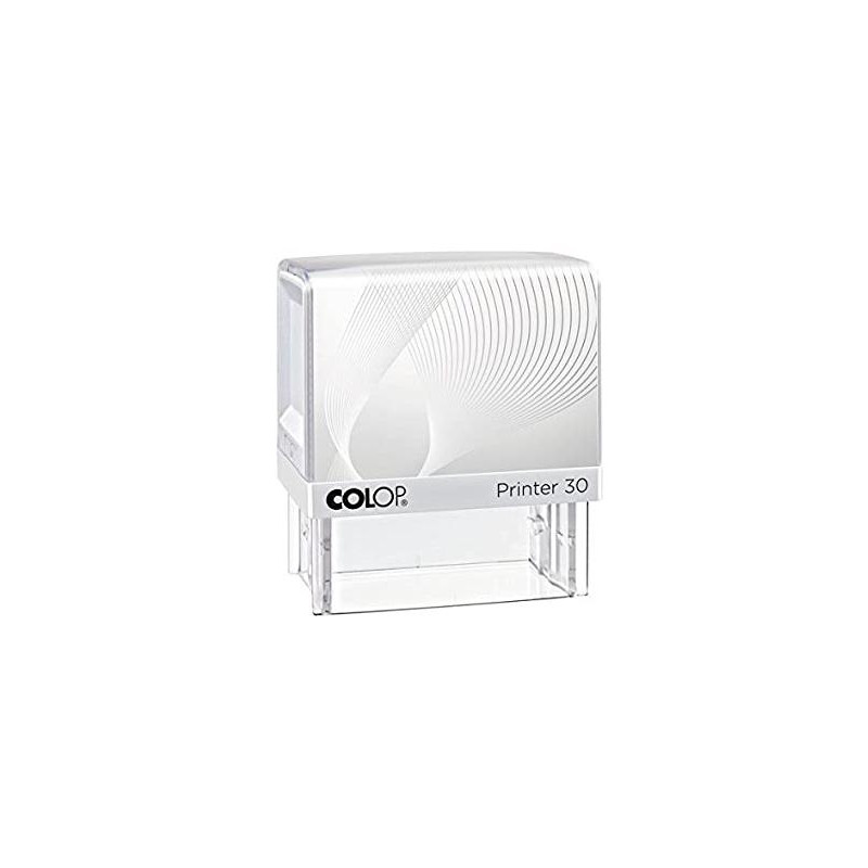 (144607) COLOP PRINTER 30 G7 18X47MM BLANCO/AZUL NO INCLUYE PLACA DE TEXTO PERSONALIZADA (144607) COLOP PRINTER 30 G7 18X47MM BLANCO/AZUL NO INCLUYE PLACA DE TEXTO PERSONALIZADA