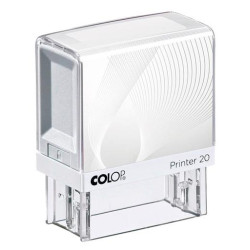 (144754) COLOP PRINTER 20 G7 14X38MM BLANCO/AZUL NO INCLUYE PLACA DE TEXTO PERSONALIZADA