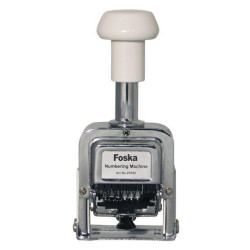 (NUMF.ZS506) FOSKA SELLO NUMERADOR AUTOMATICO 5MM 6 BANDAS