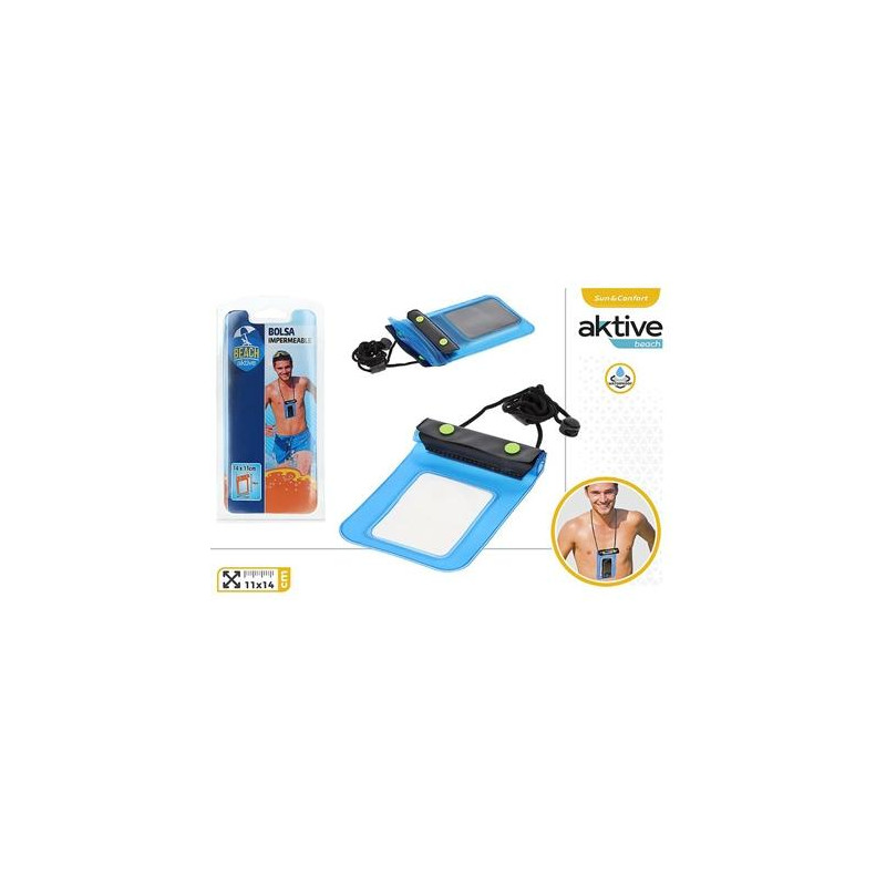 (53088) BOLSA TELEFONO IMPERMEABLE C/CIERRE ESTANCO-AKTIVE BEACH (53088) BOLSA TELEFONO IMPERMEABLE C/CIERRE ESTANCO-AKTIVE BEACH