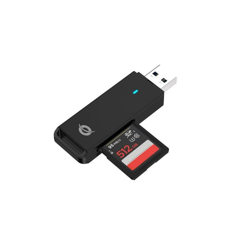 (BIAN02B) CONCEPTRONIC LECTOR DE TARJETAS EXTERNO USB 3.0 (BIAN02B) CONCEPTRONIC LECTOR DE TARJETAS EXTERNO USB 3.0