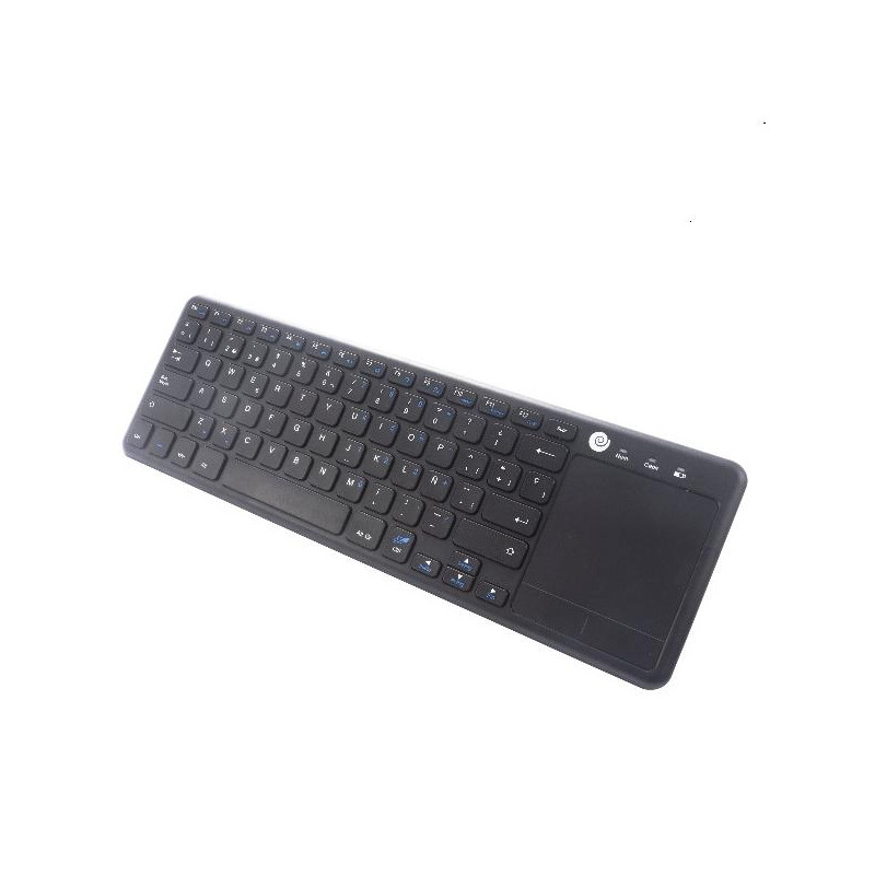 (COO-TEW01-BK) COOLBOX TECLADO INALAMBRICO QWERTY ESPAÑOL CON TOUCHPAD NEGRO (COO-TEW01-BK) COOLBOX TECLADO INALAMBRICO QWERTY ESPAÑOL CON TOUCHPAD NEGRO