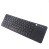 (COO-TEW01-BK) COOLBOX TECLADO INALAMBRICO QWERTY ESPAÑOL CON TOUCHPAD NEGRO