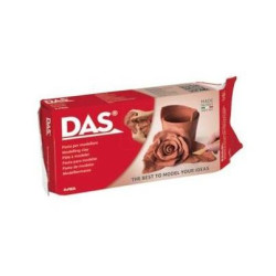 (F387100) DAS PASTA PARA MODELAR 500 GR TERRACOTA