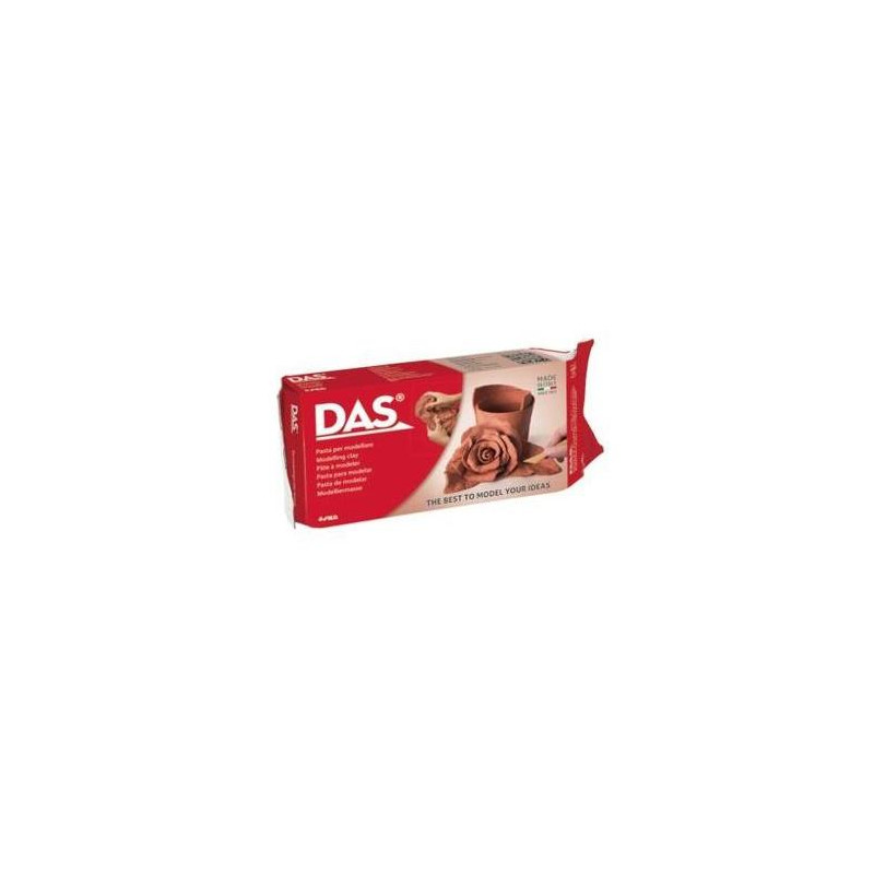 (F387100) DAS PASTA PARA MODELAR 500 GR TERRACOTA (F387100) DAS PASTA PARA MODELAR 500 GR TERRACOTA