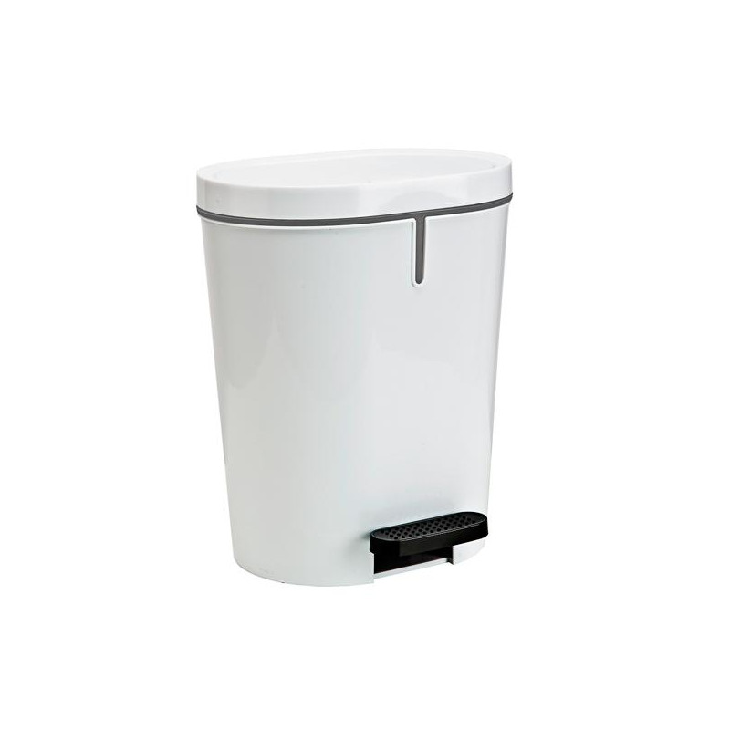 (24200) DENOX PAPELERA CON PEDAL 25L BLANCA (24200) DENOX PAPELERA CON PEDAL 25L BLANCA