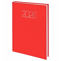 (0D0758808) DEUSTO DIETARIO-D07 BASE 58-PREMIUM 14.5X20.5CM DP 808-ROJO 2026