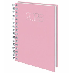 (0D0858B23) DEUSTO DIETARIO-D08 BASE WIRE'O 58-PREMIUM 14.1X20.5CM DP B23-ROSA 2026