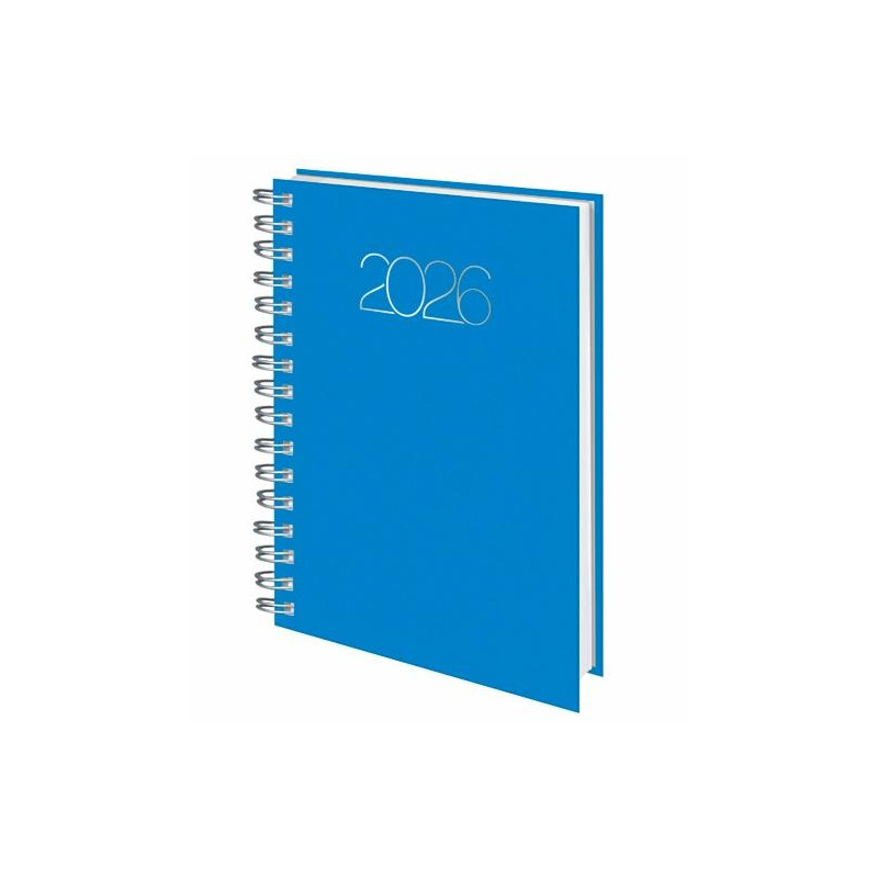 (0D0858B32) DEUSTO DIETARIO-D08 BASE WIRE'O 58-PREMIUM 14.1X20.5CM DP B32-AZUL 2026