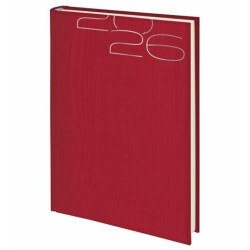(0E08APD82) DEUSTO DIETARIO-D08 BASE AP-CERVINO 14.5X20.5CM DP D82-BURDEOS 2026