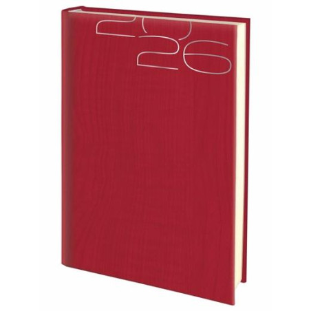 (0E11APD82) DEUSTO AGENDA-E11 DÍA AP-CERVINO 17X24CM DP D82-BURDEOS 2026
