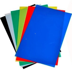 (22004) DHP TAPAS ENCUADERNACIÓN A4 PVC 300 MICRAS 0.3MM CRISTAL PAQUETE 100 UD