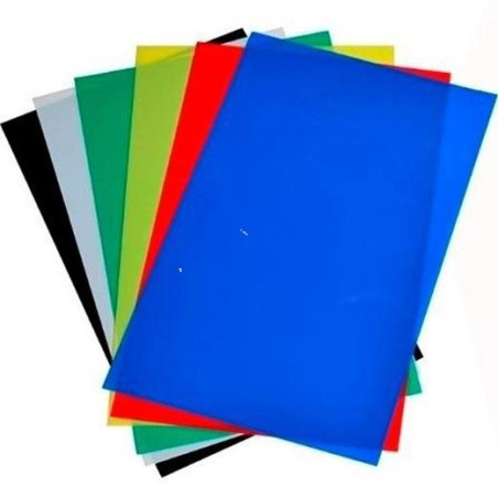 (22004) DHP TAPAS ENCUADERNACIÓN A4 PVC 300 MICRAS 0.3MM CRISTAL PAQUETE 100 UD