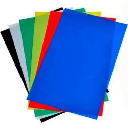 (22112) DHP TAPAS ENCUADERNACIÓN 450 MICRAS A4 POLIPROPILENO AZUL -PACK 100U-