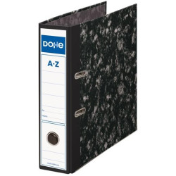 (09121) DOHE ARCHIVADOR PALANCA ARCHINOVO A4 LOMO ANCHO RADO CARTÓN FORRADO NEGRO JASPEADO