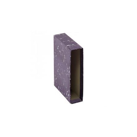 (09141) DOHE FUNDA ARCHIVADOR ARCHINOVO FOLIO LOMO ANCHO CARTÓN FORRADO NEGRO JASPEADO