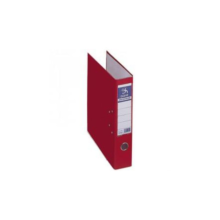 (09402) DOHE ARCHIVADOR PALANCA ARCHICOLOR FOLIO LOMO ANCHO RADO CARTÓN FORRADO PP ROJO