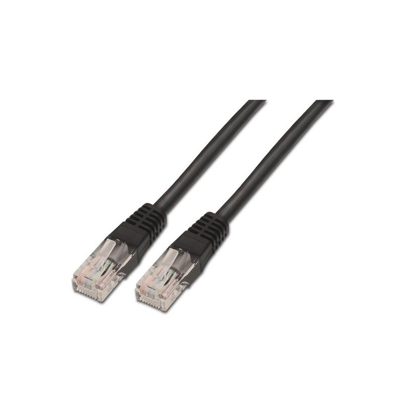 (A135-0260) AISENS CABLE DE RED LATIGUILLO RJ45 CAT.6 UTP AWG24 NEGRO 3 (A135-0260) AISENS CABLE DE RED LATIGUILLO RJ45 CAT.6 UTP AWG24 NEGRO 3