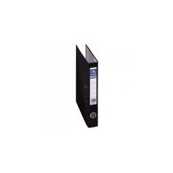 (09415) DOHE ARCHIVADOR PALANCA ARCHICOLOR FOLIO LOMO ESTRECHO RADO CARTÓN FORRADO PP NEGRO