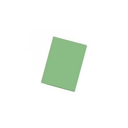 (10239) DOHE SUBCARPETA CARTULINA VERDE SUAVE A4 FASTENER 180GR -50U-