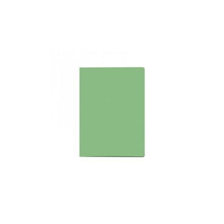 (10252) DOHE SUBCARPETA CARTULINA VERDE SUAVE FOLIO FASTENER 180GR -50U-