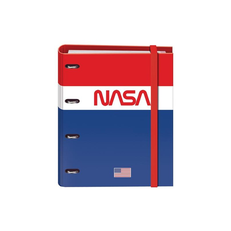 (51442) DOHE CARPETA ANILLAS MIXTAS 4X35MM A4 RECAMBIO 100H 5X5MM 90GR 4 SEPARADORES NASA FLAG (51442) DOHE CARPETA ANILLAS MIXTAS 4X35MM A4 RECAMBIO 100H 5X5MM 90GR 4 SEPARADORES NASA FLAG