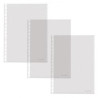 (90585) DOHE FUNDA MULTITALADRO 16 PP CRISTAL A4 70 MICRAS PREMIUM CRISTAL -100U-