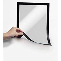 (486901) DURABLE MARCO INFORMATIVO MAGNETICO DURAFRAME A4 NEGRO -5U-