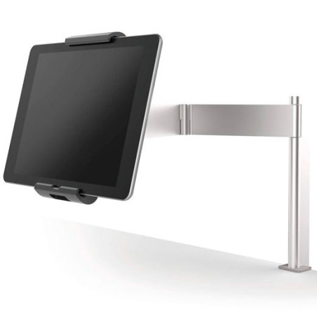 (893123) DURABLE SOPORTE DE MESA CON MORDAZA PARA TABLET METÁLICO PLATEADO