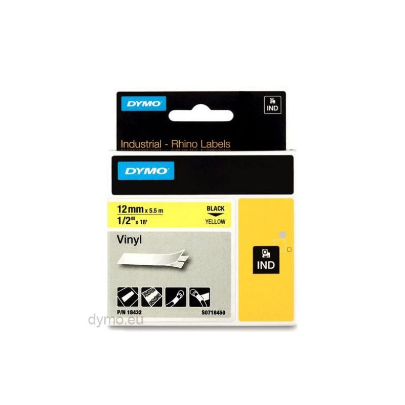 (18432) DYMO RHINO CINTA DE ETIQUETAS INDUSTRIAL ADHESIVA ID1-12 (18432) DYMO RHINO CINTA DE ETIQUETAS INDUSTRIAL ADHESIVA ID1-12
