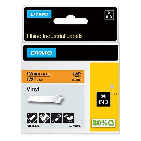 (18435) DYMO RHINO CINTA DE ETIQUETAS INDUSTRIAL ADHESIVA ID1-12