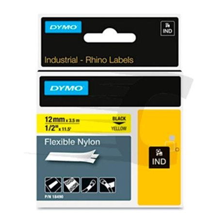 (18490) DYMO RHINO CINTA DE ETIQUETAS INDUSTRIAL ADHESIVA ID1-12