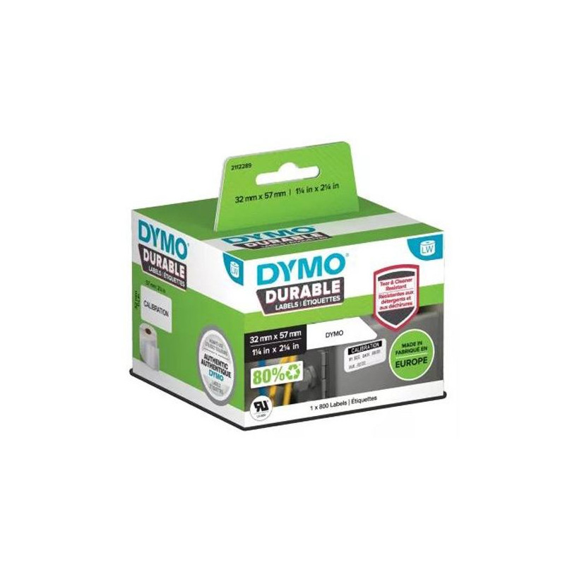 (2112289) DYMO CINTA DE ETIQUETAS DE ENVÍO BLANCO DE 2LW DURABLE 2-1/4" X 1-1/4" (57MM X 32MM) 800 ETIQUETAS (2112289) DYMO CINTA DE ETIQUETAS DE ENVÍO BLANCO DE 2LW DURABLE 2-1/4" X 1-1/4" (57MM X 32MM) 800 ETIQUETAS