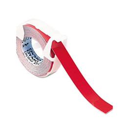 (520102) DYMO CINTA DE TRANSFERENCIA TÉRMICA ADHESIVA BRILLANTE ROJO PARA GRABAR EN RELIEVE 9MMX3M