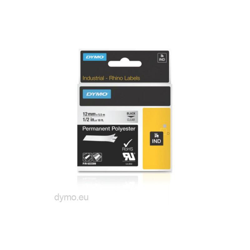 (622289) DYMO RHINO CINTA DE ETIQUETAS INDUSTRIAL ADHESIVA ID1-12 (622289) DYMO RHINO CINTA DE ETIQUETAS INDUSTRIAL ADHESIVA ID1-12