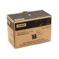 (S0947420) DYMO CINTA DE ETIQUETAS DE ENVÍO DE ALTA CAPACIDAD BLANCO DE 102X59MM (2 ROLLOS) PARA ROTULADORA LABELWRITER
