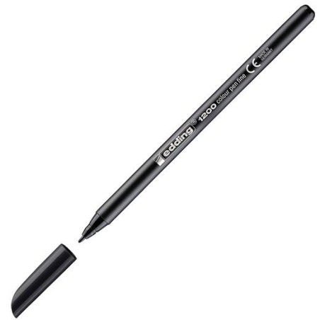 (1200-01) EDDING ROTULADOR 1200 PUNTA FINA NEGRO