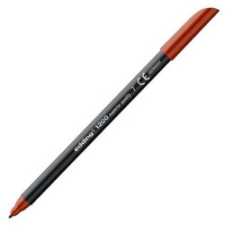 (1200-07) EDDING ROTULADOR 1200 PUNTA FINA MARRÓN