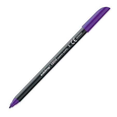 (1200-08) EDDING ROTULADOR 1200 PUNTA FINA VIOLETA