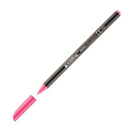 (1200-09) EDDING ROTULADOR 1200 PUNTA FINA ROSA