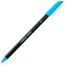 (1200-10) EDDING ROTULADOR 1200 PUNTA FINA AZUL CLARO