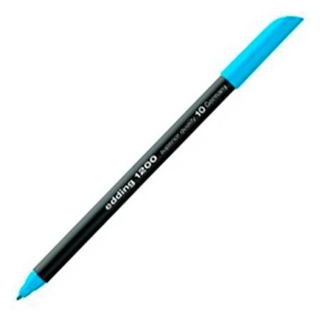 (1200-10) EDDING ROTULADOR 1200 PUNTA FINA AZUL CLARO