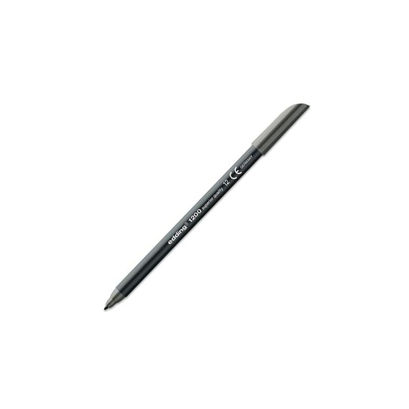 (1200-12) EDDING ROTULADOR 1200 PUNTA FINA GRIS (1200-12) EDDING ROTULADOR 1200 PUNTA FINA GRIS