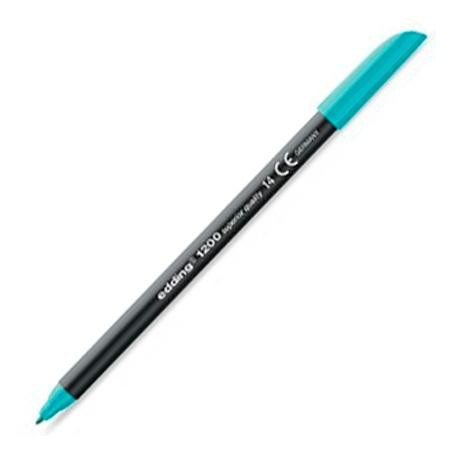 (1200-14) EDDING ROTULADOR 1200 PUNTA FINA AZUL TURQUESA